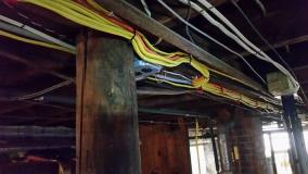 After a completed electrician project in the area